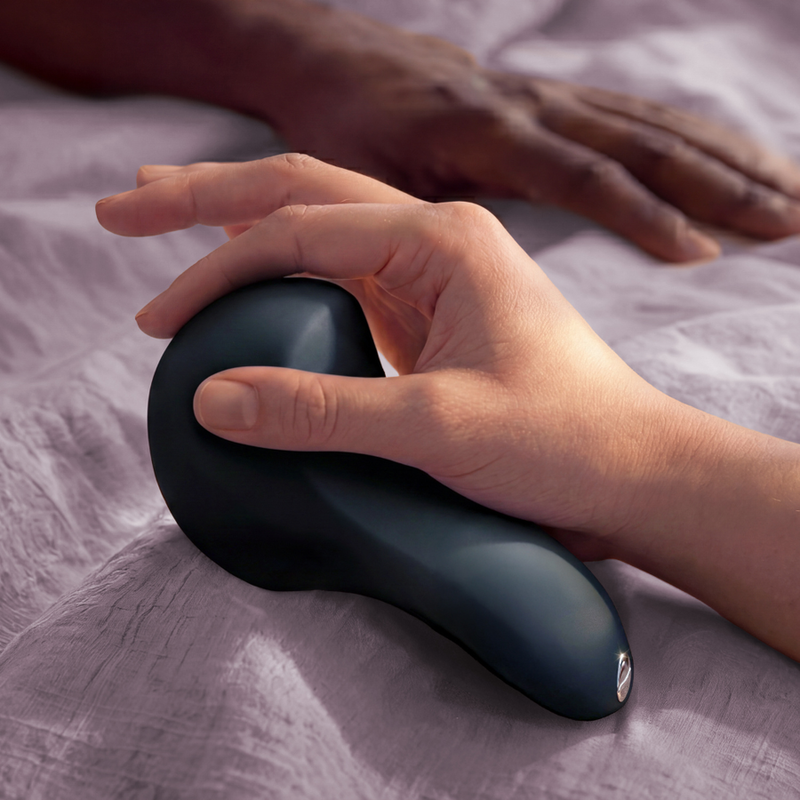 WE-VIBE - SHARED TOUCH VIBRADOR DUPLO PARA CASAIS PRETO