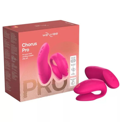 WE-VIBE - CHORUS PRO PREMIUM VIBRADOR PARA CASAIS ROSA ELÉTRICO