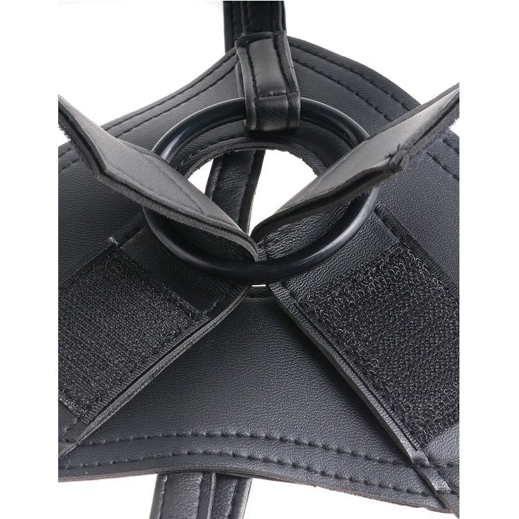 KING COCK - HARNESS COM PÊNIS NATURAL REALISTA 22,9 CM
