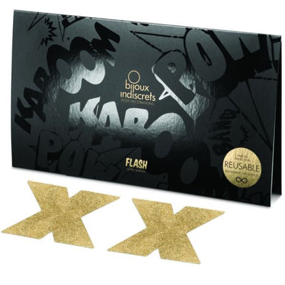 BIJOUX INDISCRETS - CAPAS DE BICOFLASH OURO