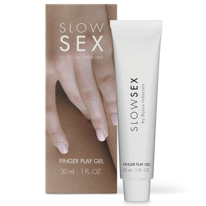 BIJOUX INDISCRETS - GEL DE MASSAGEM SLOW SEX COM APLICADOR DE DEDOS 30 ML
