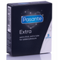 PASANTE - EXTRA PRESERVATIVOS EXTRA GROSSOS COM LUBRIFICAÇÃO ADICIONAL 3 UNIDADES