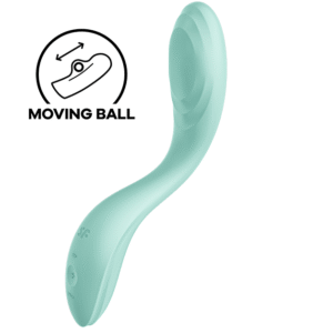SATISFYER - VIBRADOR RRROLLING PLEASURE GSPOT VERDE