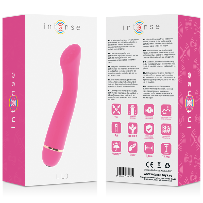 INTENSE - LILO 20 VELOCIDADES SILICONE ROSA - Image 3