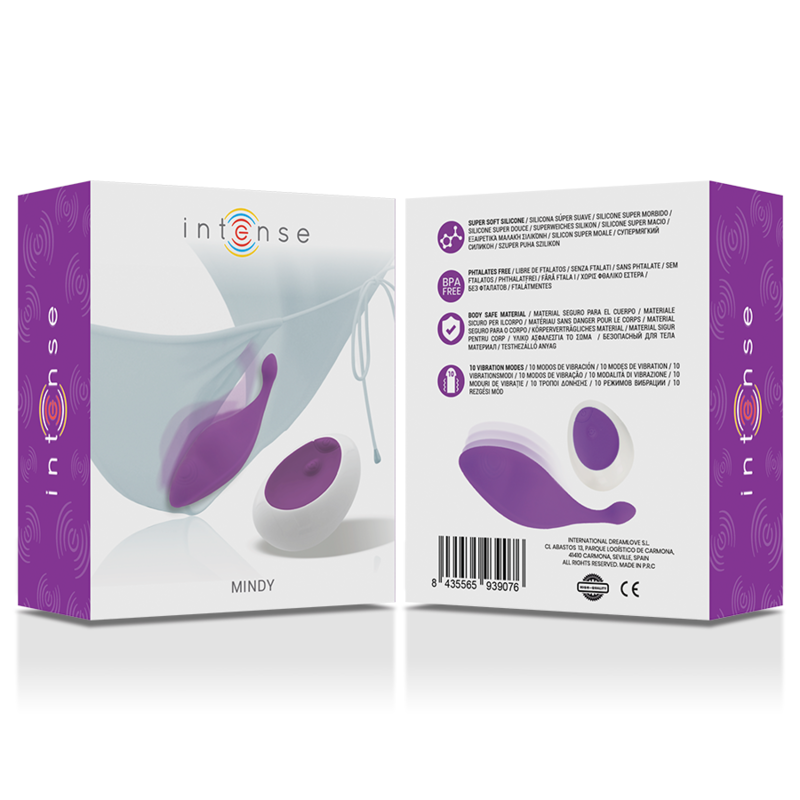 INTENSE - CONTROLE REMOTO MINDY PANTIE ROXO - Image 4