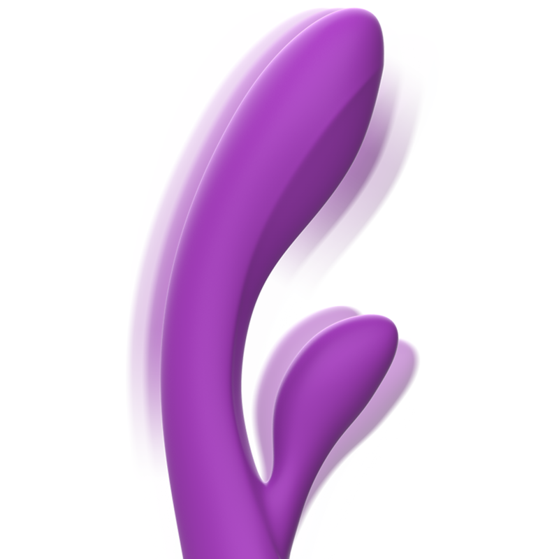 INTENSE - VIBRADOR LUIGI COELHO SILICONE LÍQUIDO ROXO - Image 2