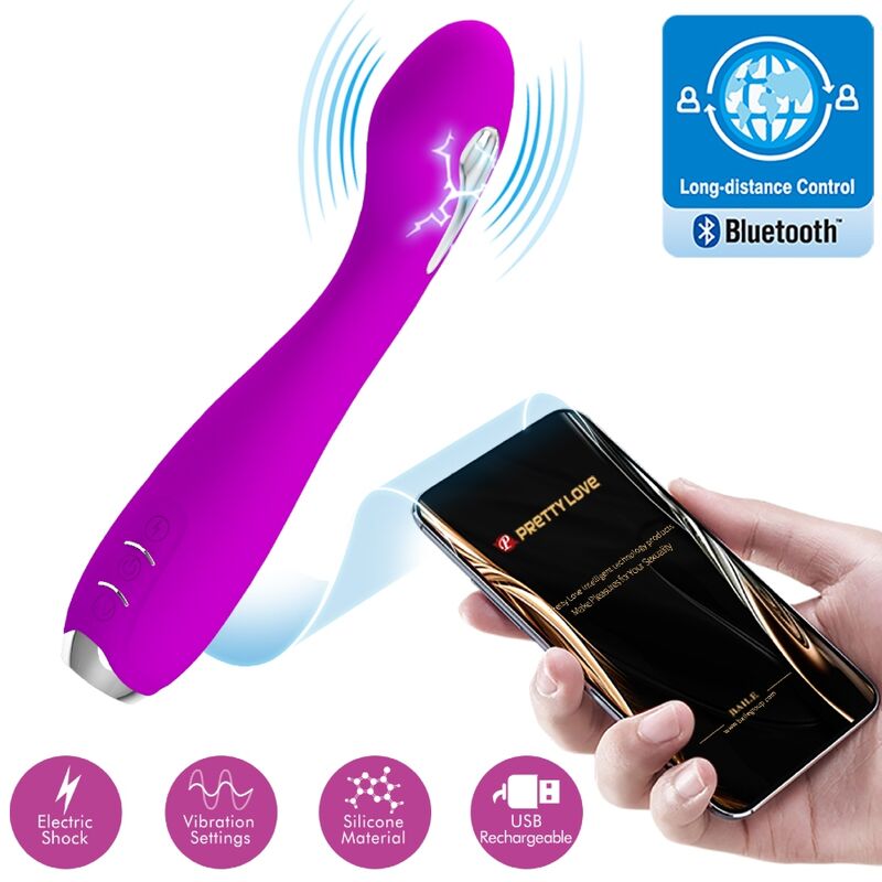 PRETTY LOVE - HECTOR ELECTROSHOCK VIBRADOR APLICATIVO GRATUITO VIOLETA - Image 5