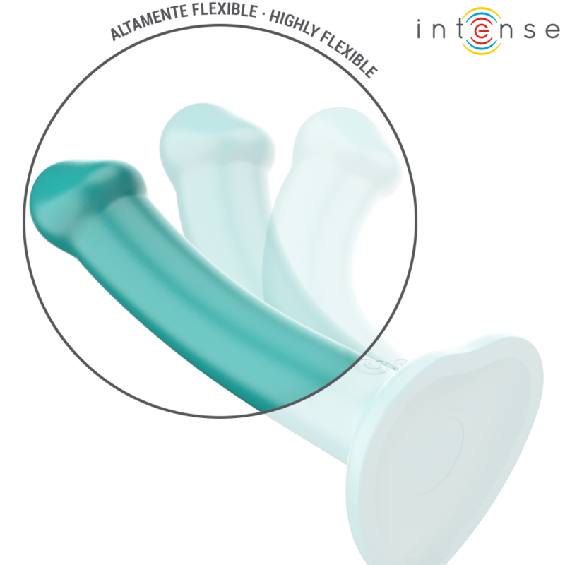 INTENSE - KATIE VIBRADOR COM VENTOSA 10 VIBRAÇÕES AZUL CONTROLE REMOTO - Image 3