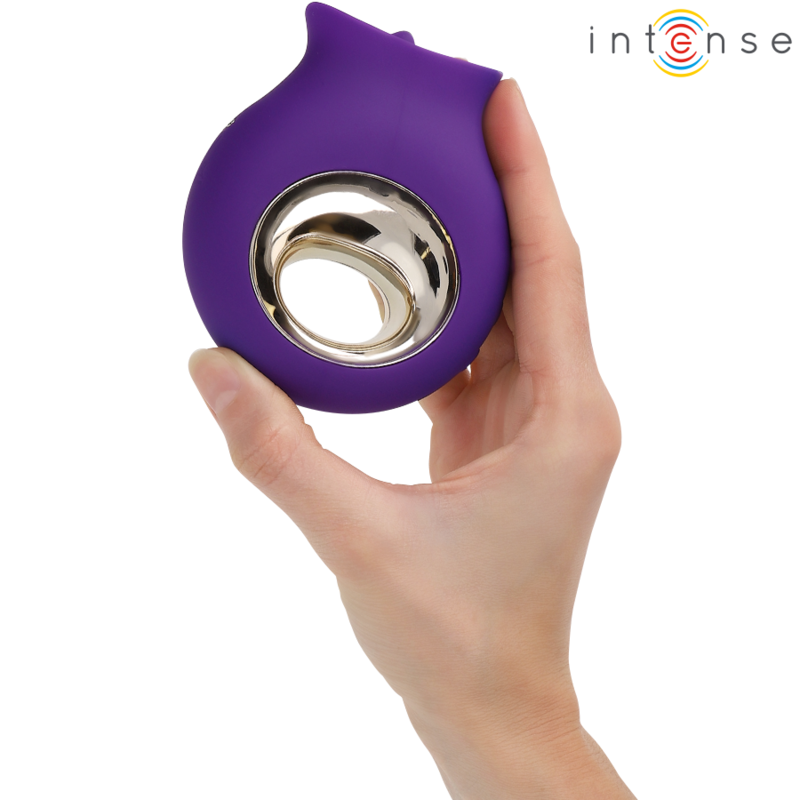INTENSE - ESTIMULADOR DE CLITÓRIS TULI 9 VIBRAÇÕES E 9 OSCILAÇÕES ROXO - Image 3