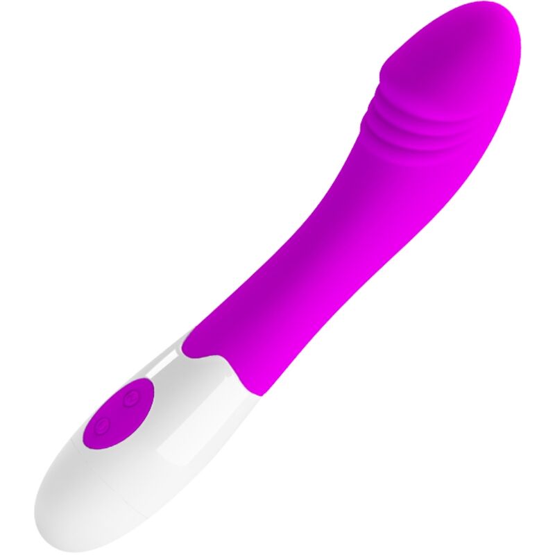 PRETTY LOVE - VIBRADOR ELEMENTAL 30 MODOS DE VIBRA??O ROXO