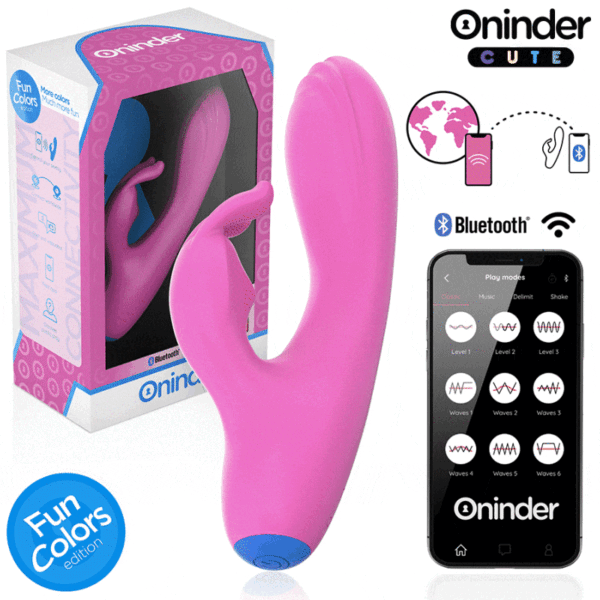 ONINDER CUTE - VIBRADOR LOVE BUNNY PARA PONTO G E CLIT?RIS - APLICATIVO MUNDIAL GRATUITO