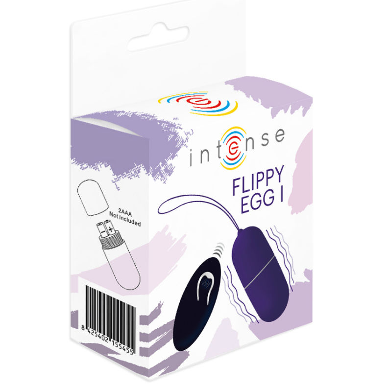 INTENSE - FLIPPY I VIBRATING OGG COM CONTROLE REMOTO ROXO - Image 3