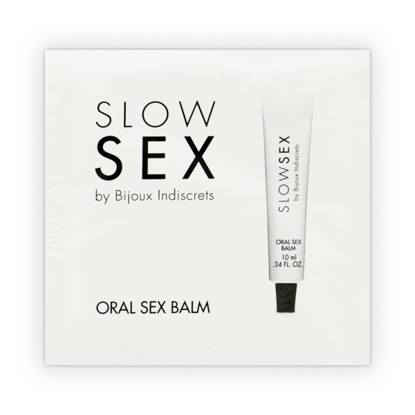 BIJOUX - SLOW SEX BALM PARA SEXO ORAL DOSE ÚNICA