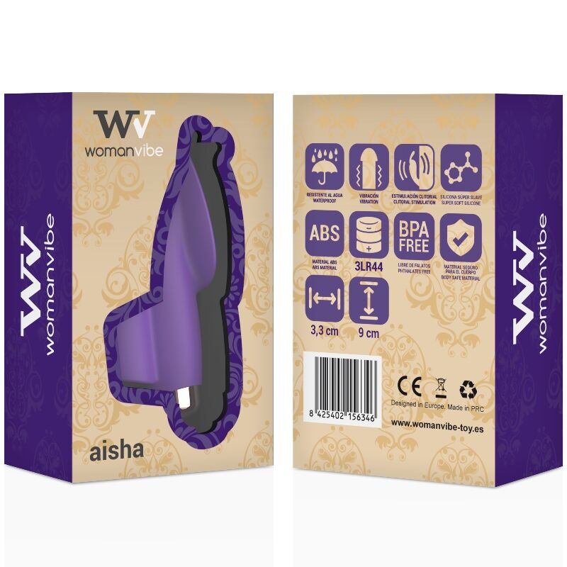 WOMANVIBE - DEDO ESTIMULADOR DE SILICONE AISHA - Image 2