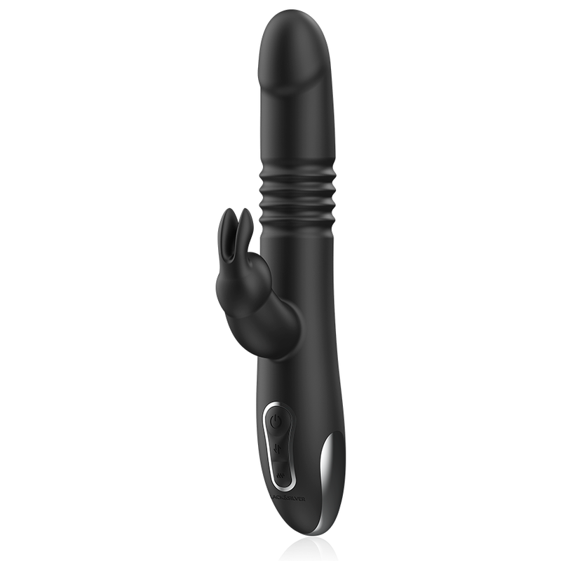 BLACK&SILVER - KENJI VIBRADOR RABBIT UP & DOWN + CONTROLO REMOTO WATCHME - Image 2