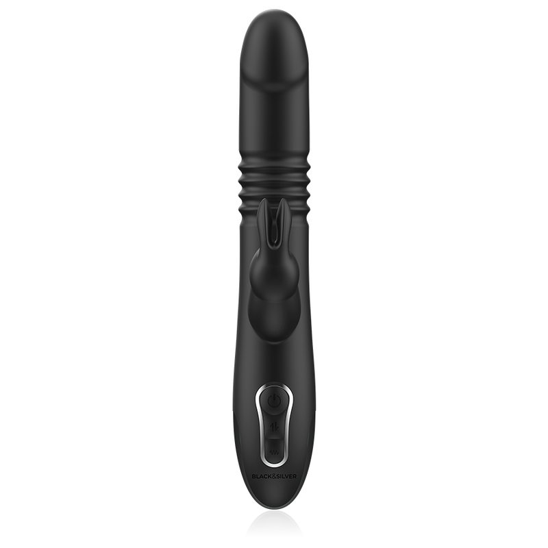 BLACK&SILVER - KENJI VIBRADOR RABBIT UP & DOWN + CONTROLO REMOTO WATCHME - Image 4