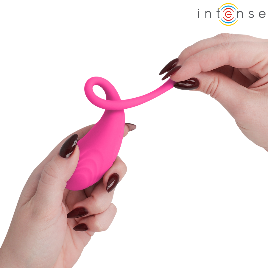INTENSE - OVO VIBRATÓRIO ROSA OLIVIA COM CONTROLE REMOTO - Image 2