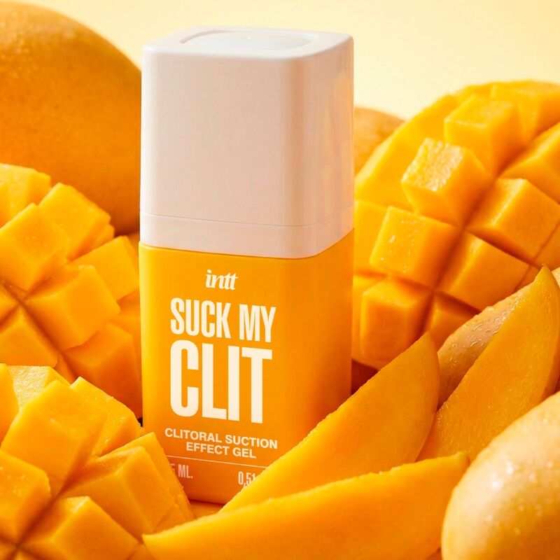 INTT - SUCK MY CLIT GEL COM EFEITO DE SUCÇÃO MANGA TROPICAL 15 ML - Image 4