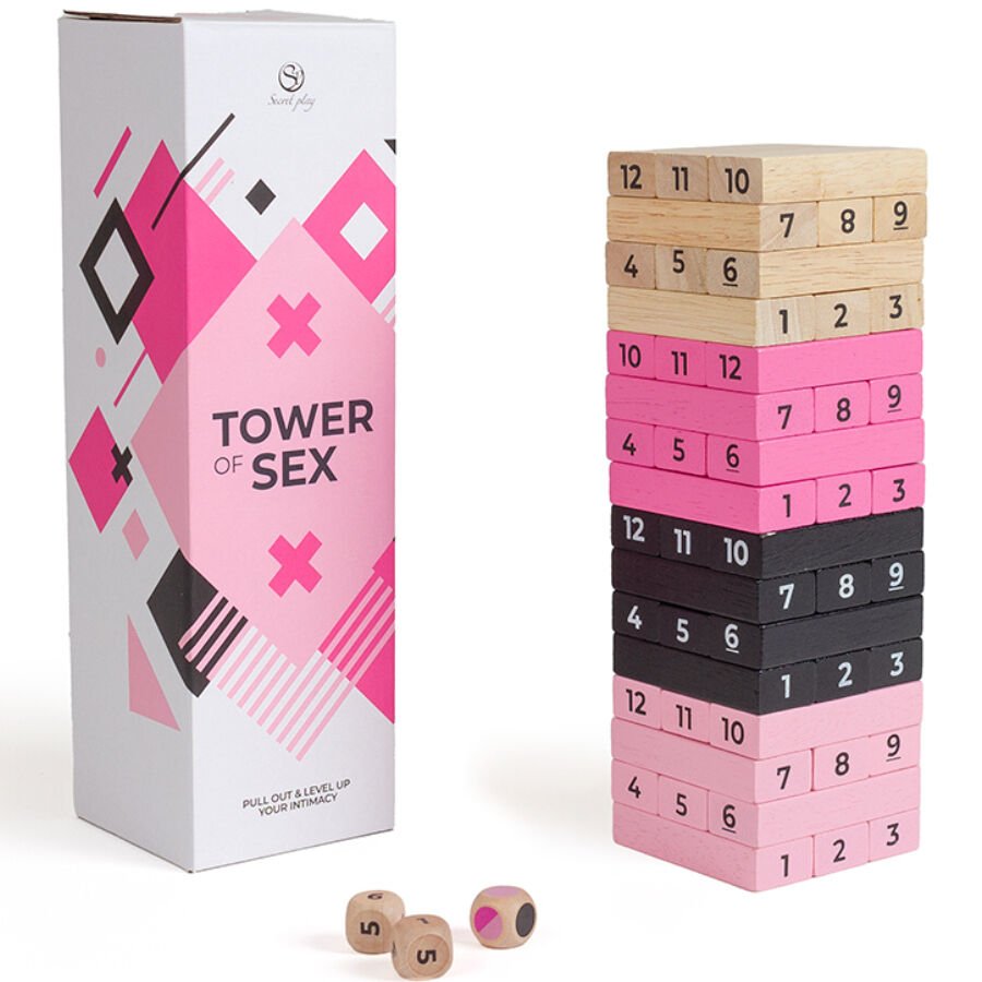 SECRETPLAY - JOGO DE MADEIRA TORRE DO SEXO - Image 3