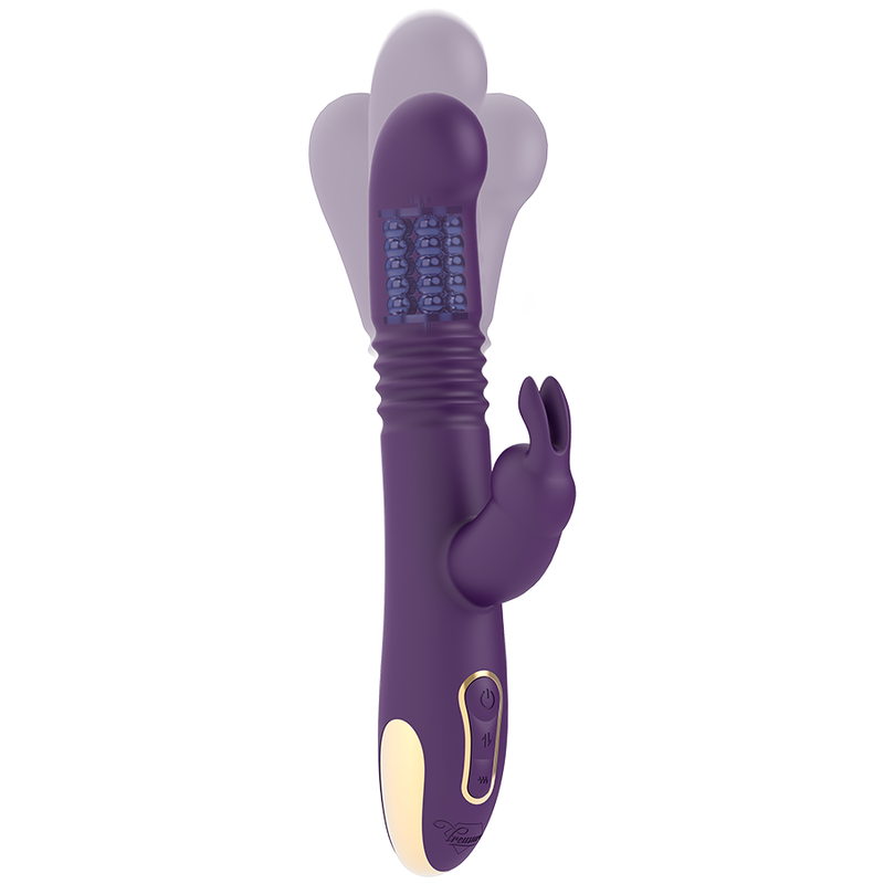 TREASURE - BASTIAN VIBRADOR RABBIT UP & DOWN ROTADOR E VIBRADOR + CONTROLO REMOTO WATCHME - Image 2